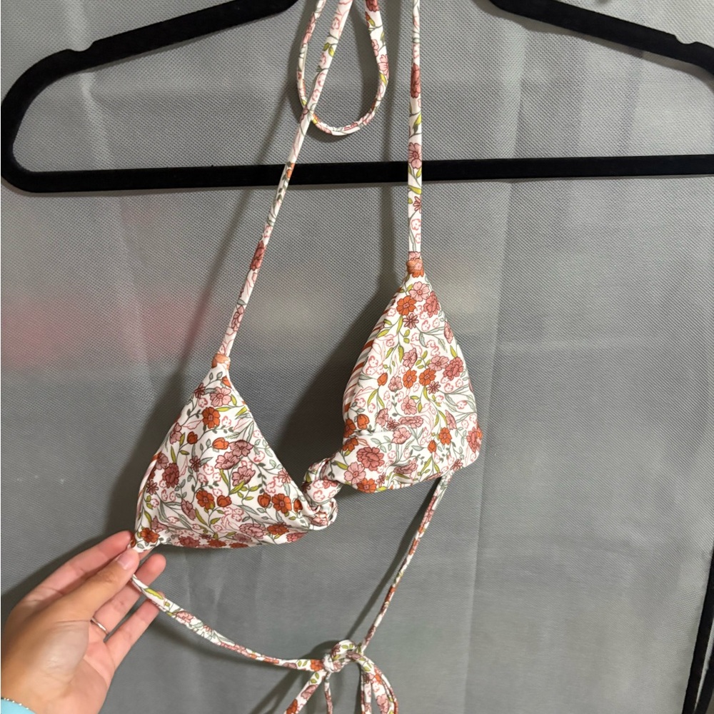 Floral Bikini Top